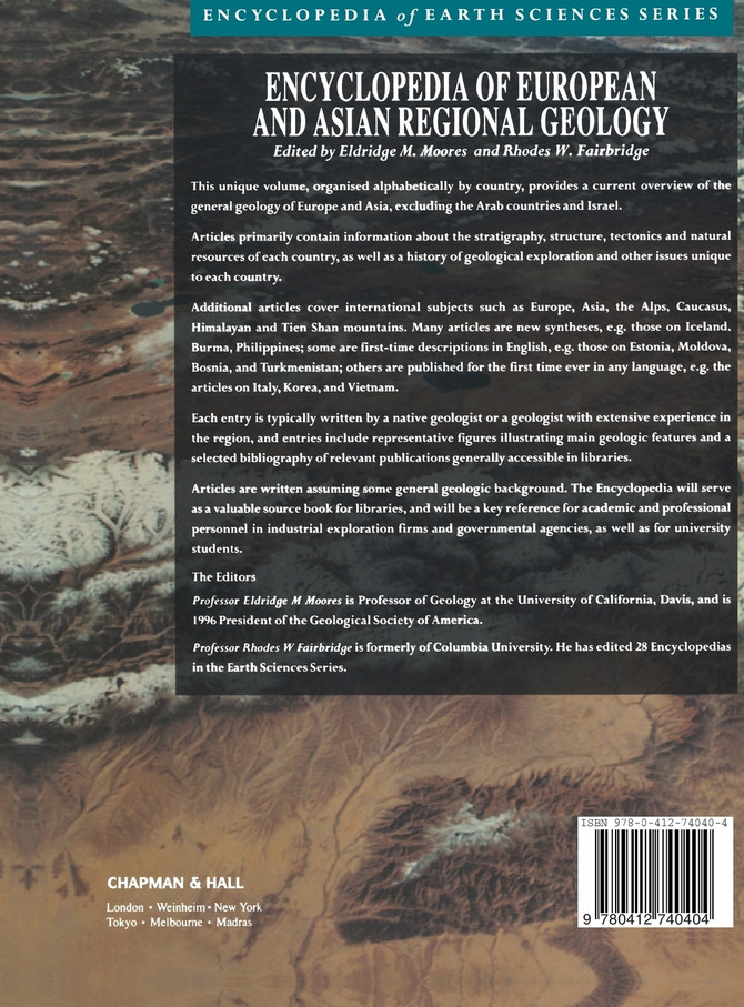Encyclopedia of European and Asian Regional Geology