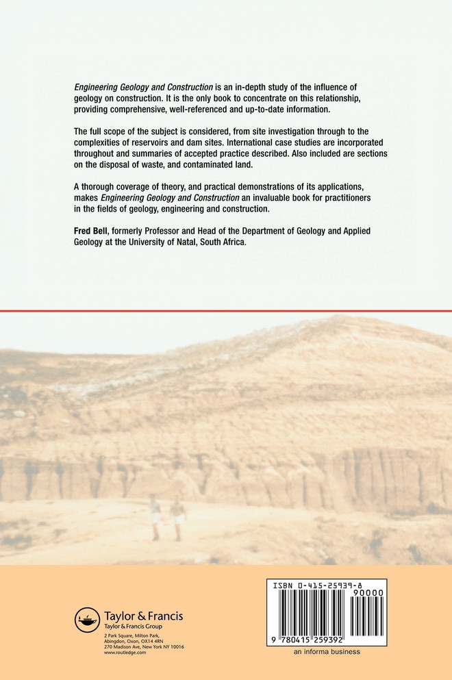 Engineering Geology and Construction