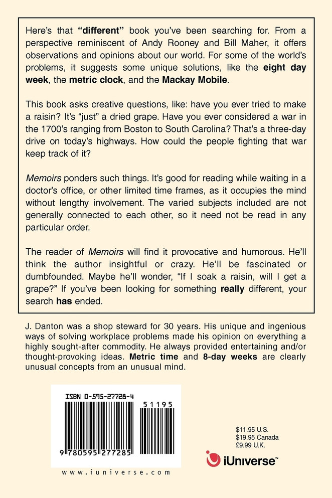 Memoirs of a Sleepless Mind