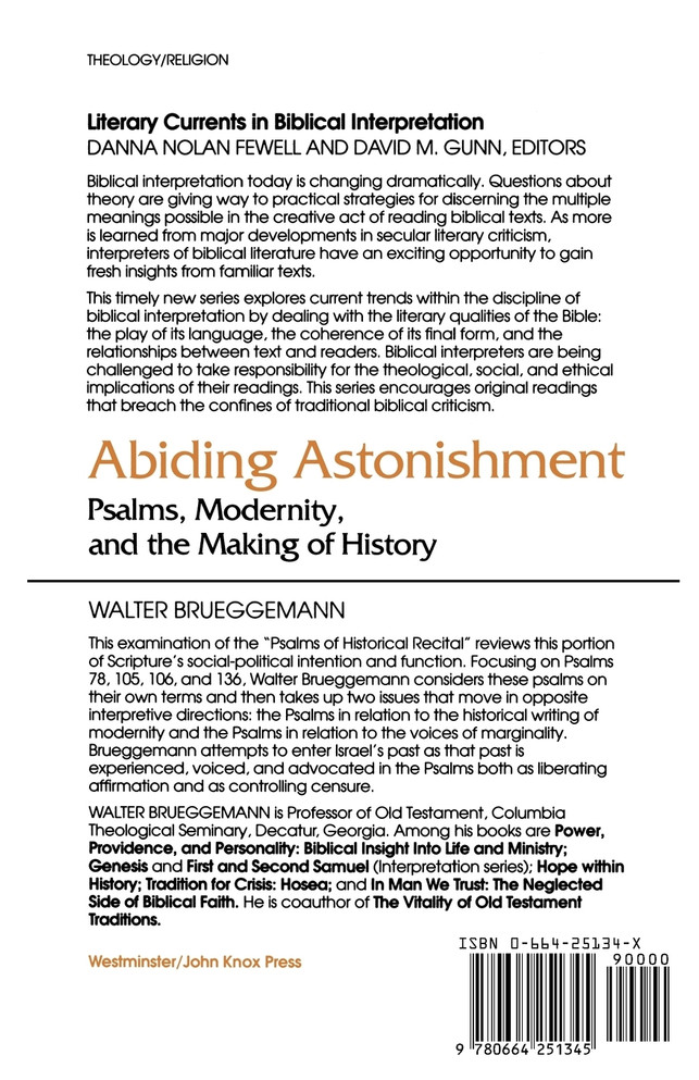 Abiding Astonishment