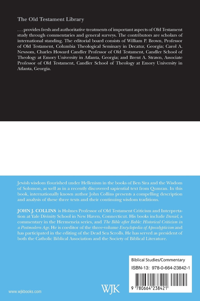 Jewish Wisdom in the Hellenistic Age