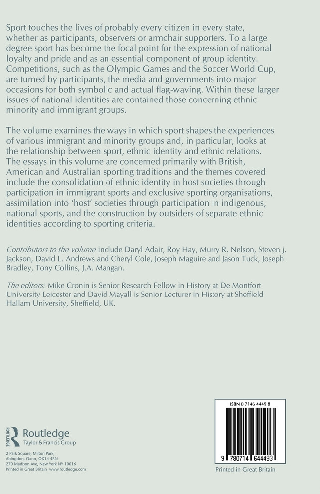 Sporting Nationalisms