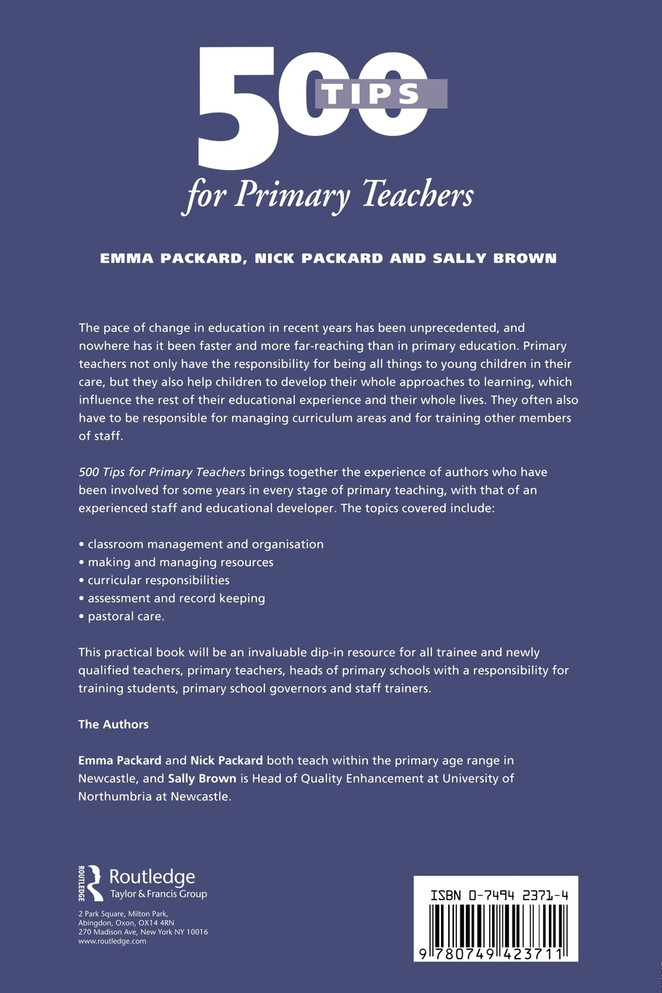 500 Tips for Primary School Teachers