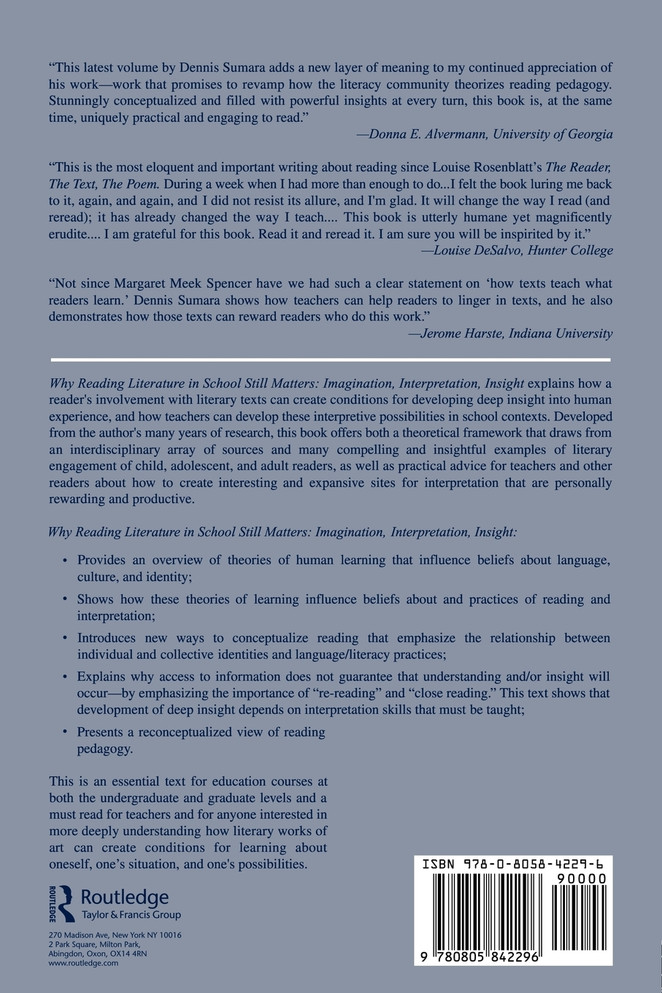 Why Reading Literature in School Still Matters