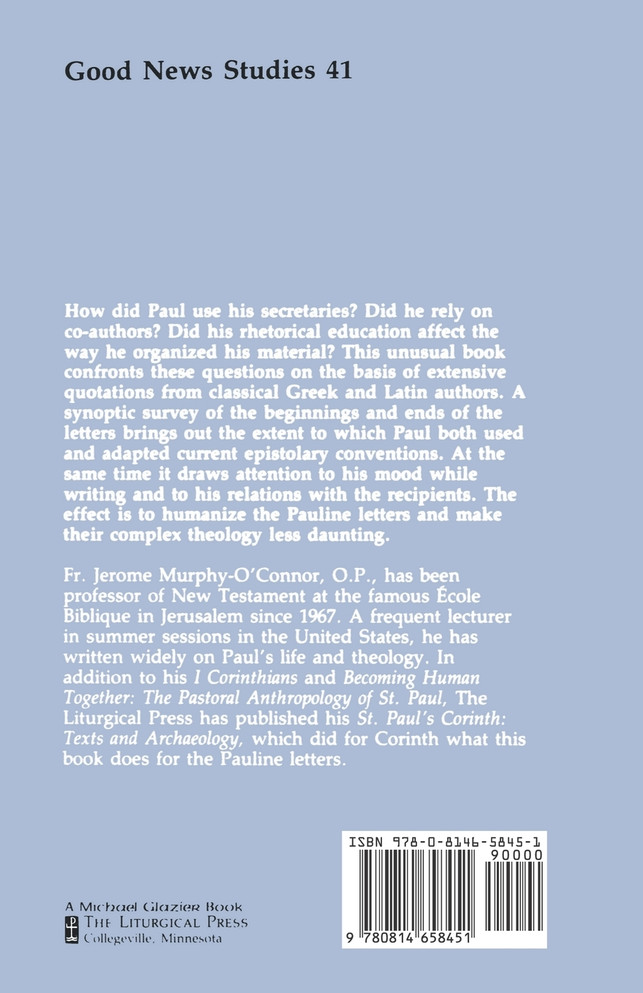 Paul the Letter-Writer