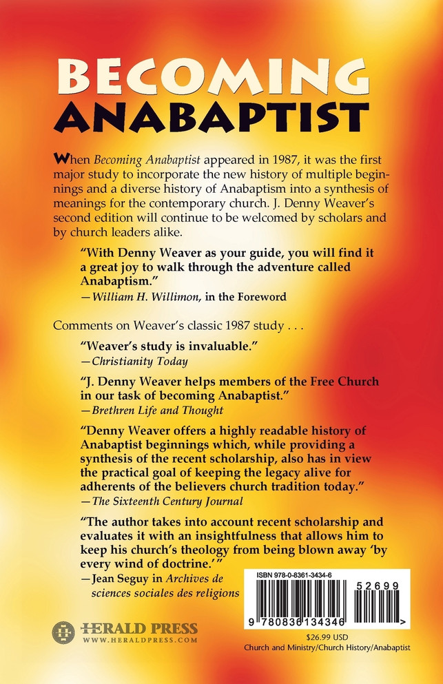 Becoming Anabaptist