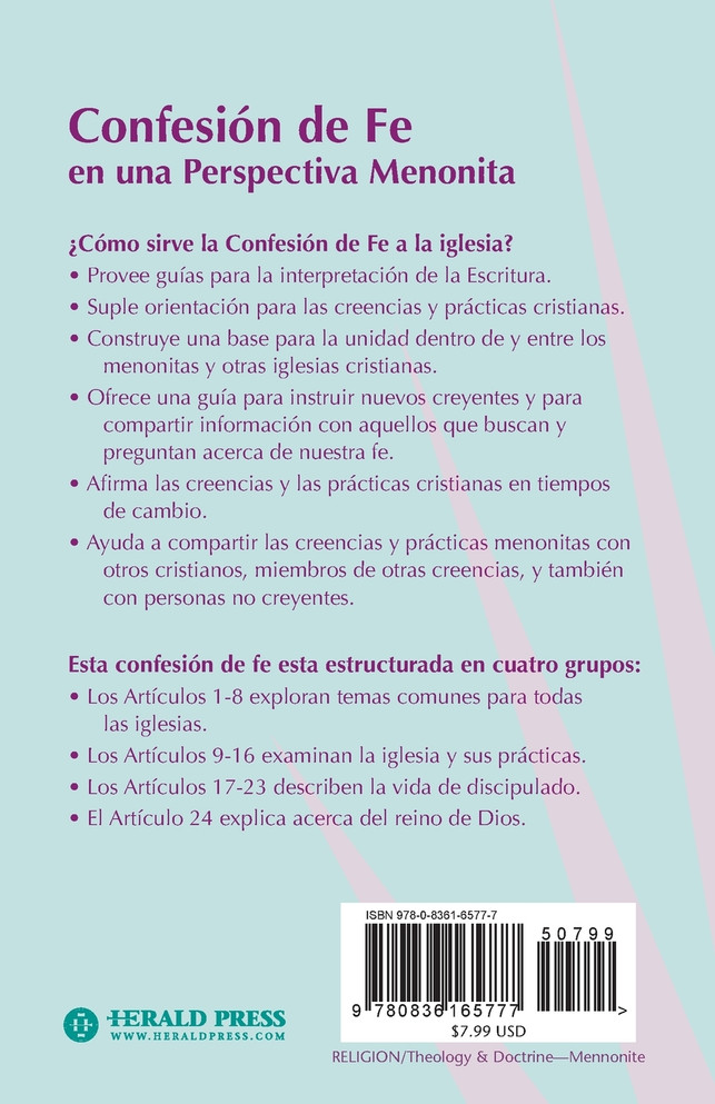 Confesion de Fe