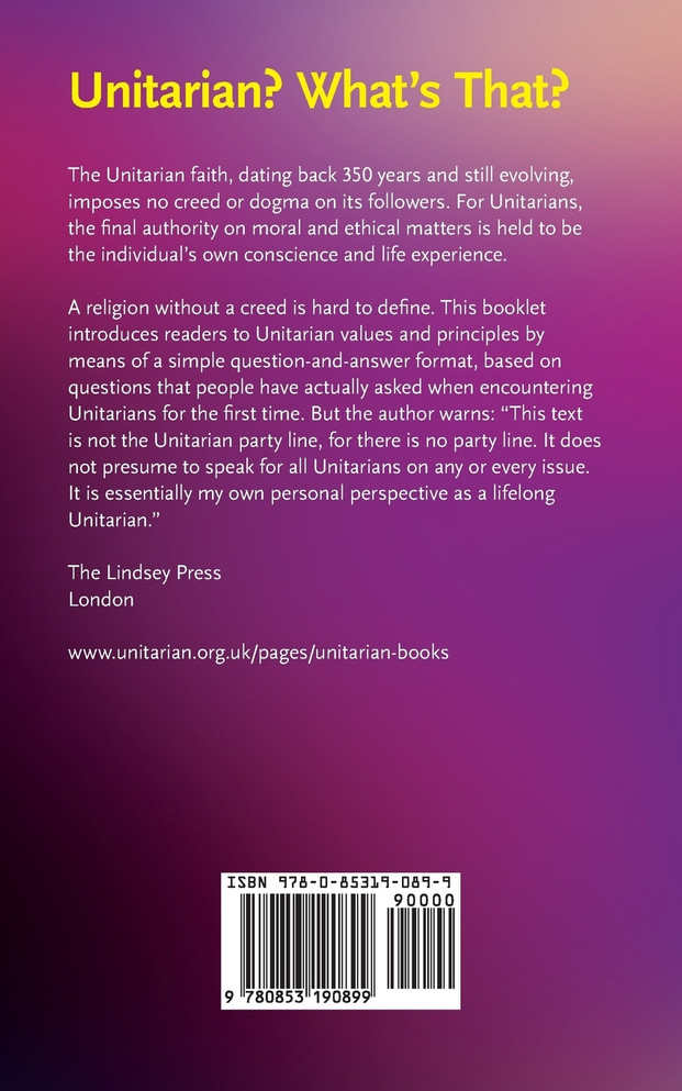 Unitarian? What's That?