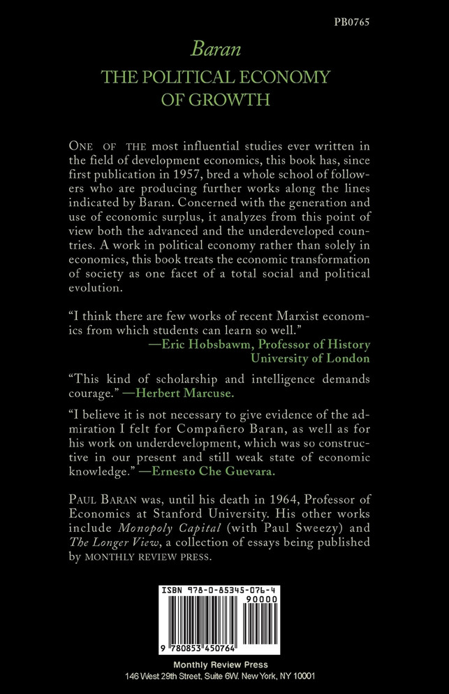 Political Economy of Growth
