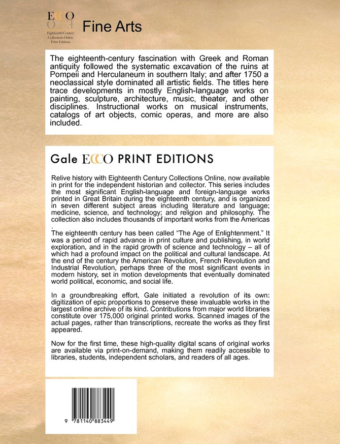 The works of Anthony Raphael Mengs first painter to his Catholic Majesty Charles III. Translated from the Italian. Published by the Chevr. Don Joseph Nicholas d'Azara ...  Volume 2 of 2