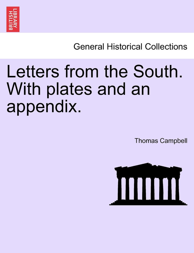 Letters from the South. With plates and an appendix.
