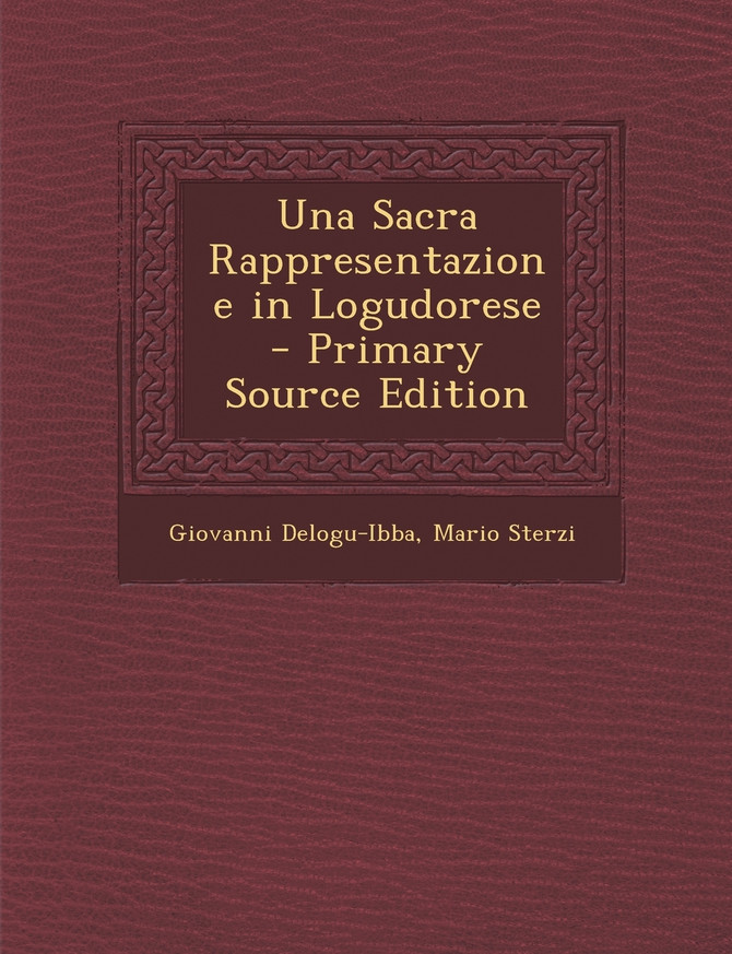 Una Sacra Rappresentazione in Logudorese