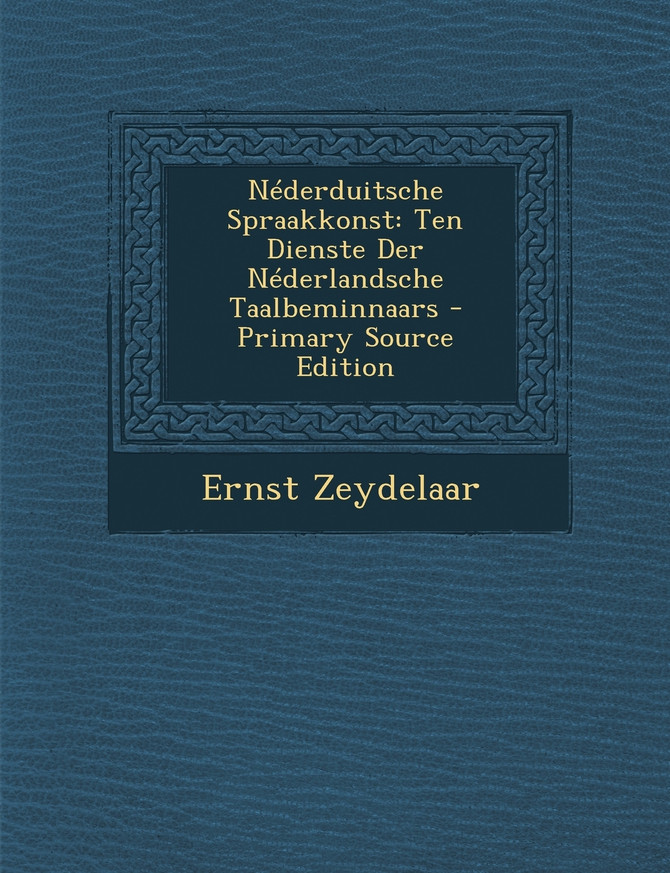 Néderduitsche Spraakkonst