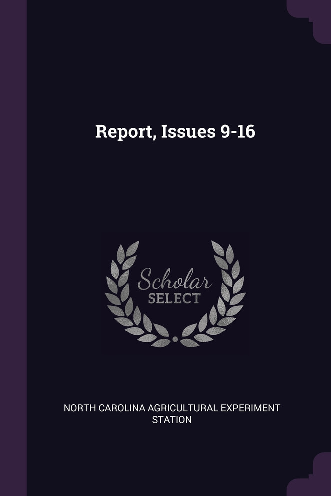 Report, Issues 9-16