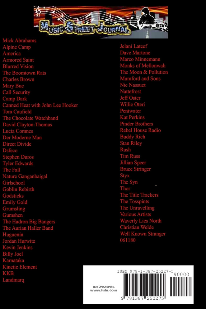 Music Street Journal 2015