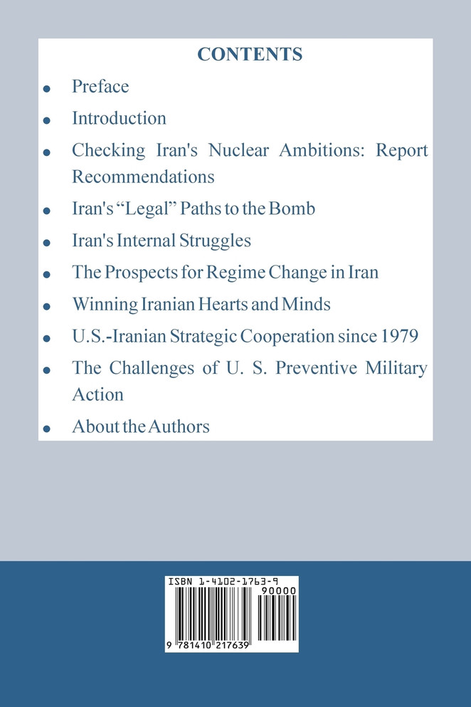 Checking Iran's Nuclear Ambitions
