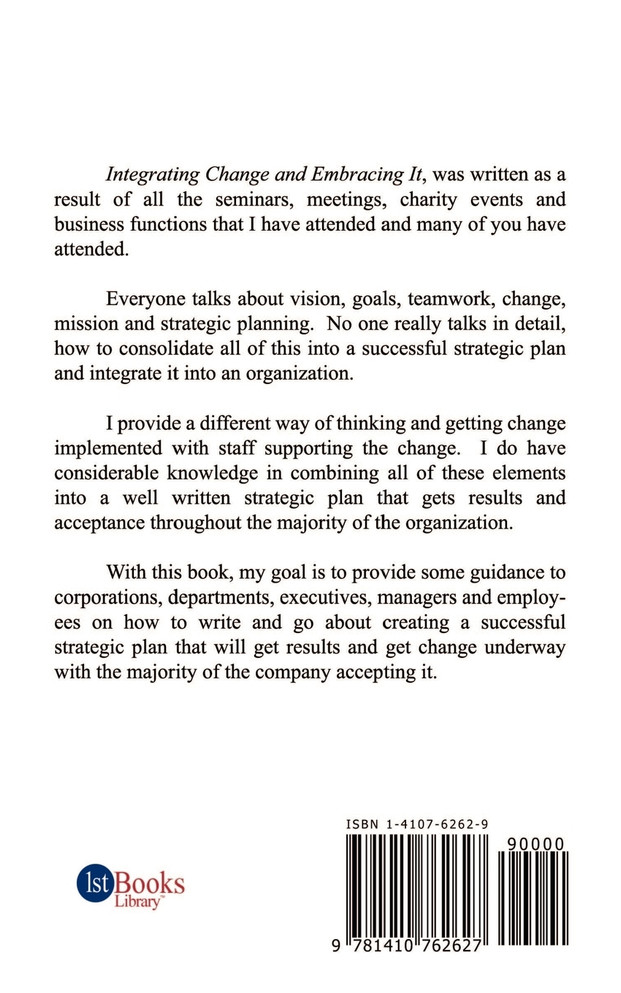 Integrating Change and Embracing It!