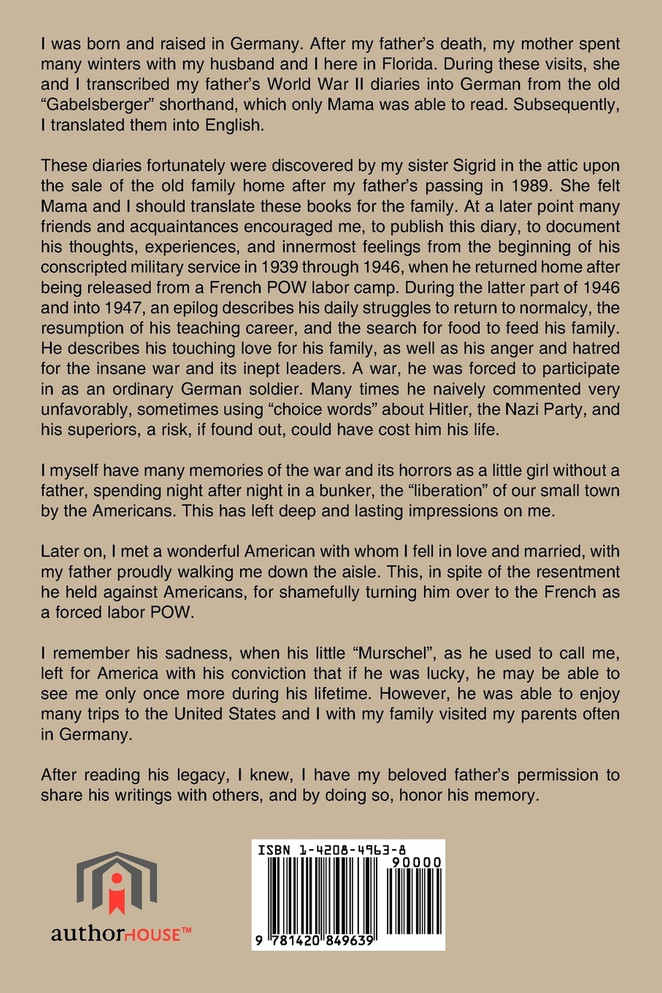 WWII Diary of a German Soldier