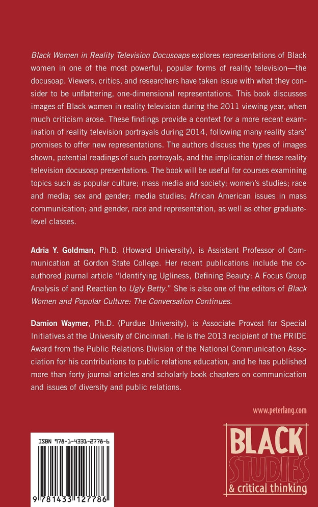 Black Women in Reality Television Docusoaps