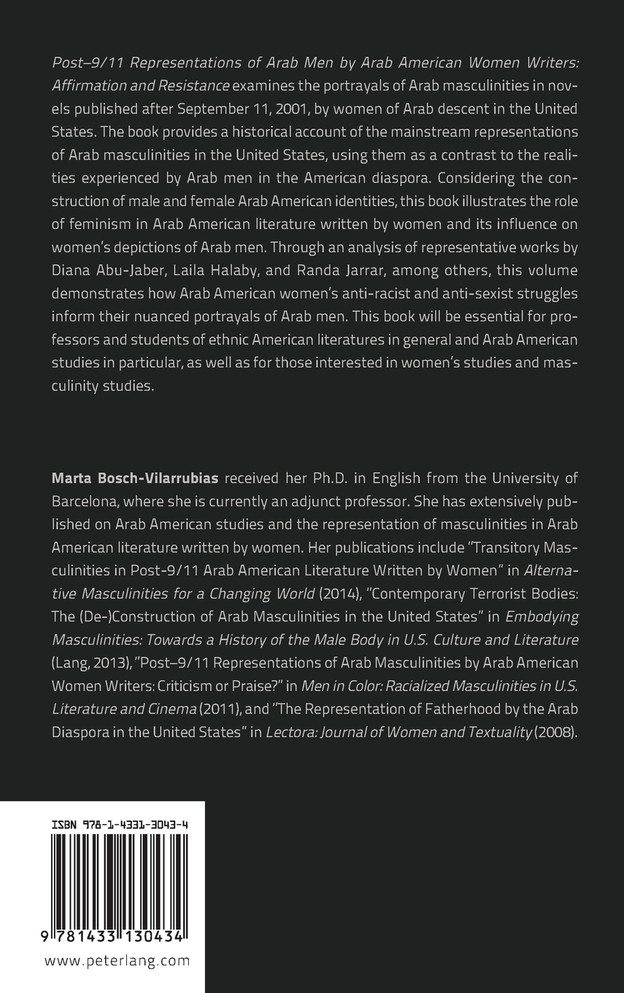 Post-9/11 Representations of Arab Men by Arab American Women Writers