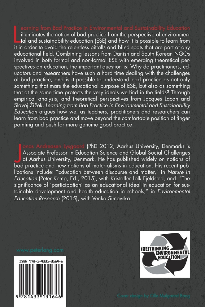 Learning from Bad Practice in Environmental and Sustainability Education