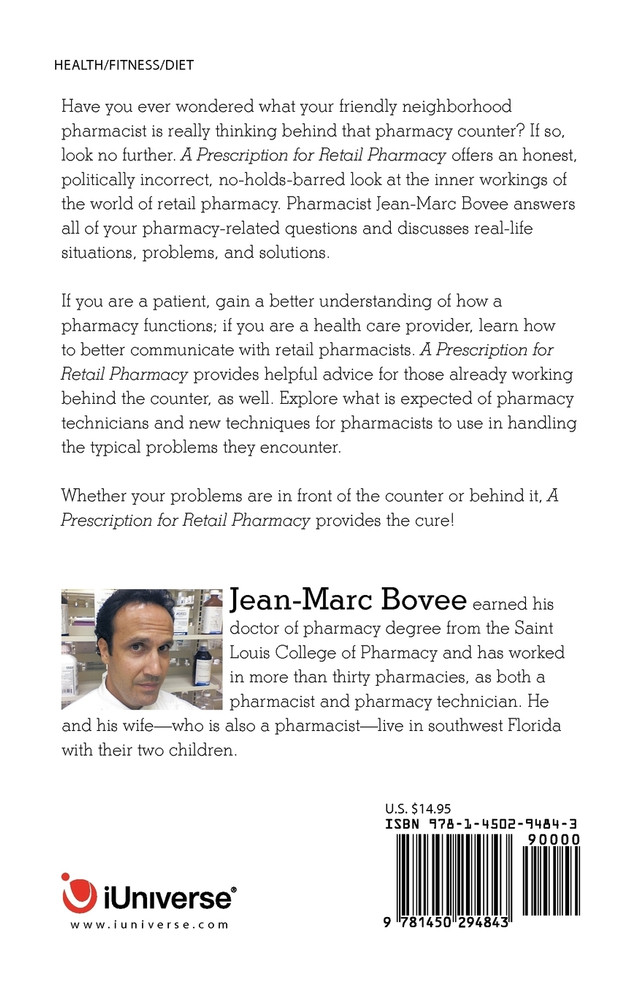 A Prescription for Retail Pharmacy