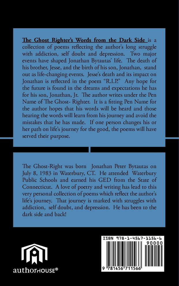 The Ghost- Righter's Words from the Dark Side.