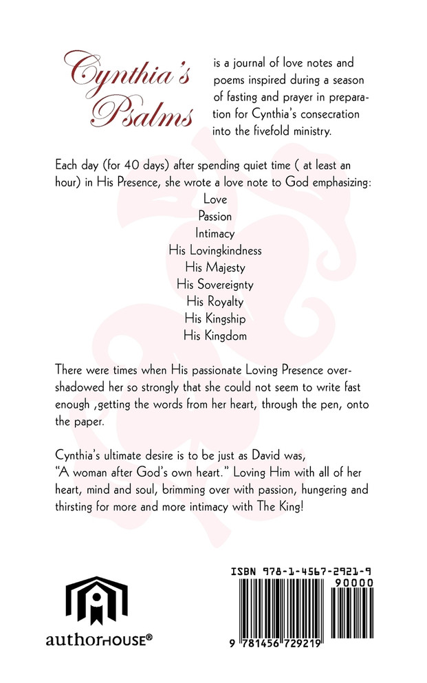 Cynthia's Psalms