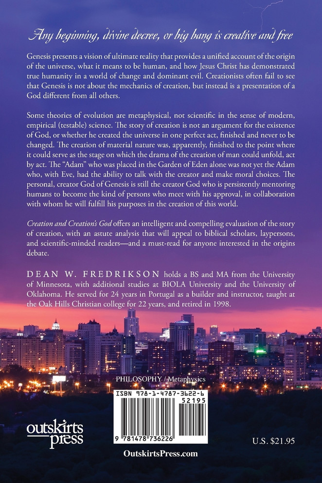 Creation and Creation's God