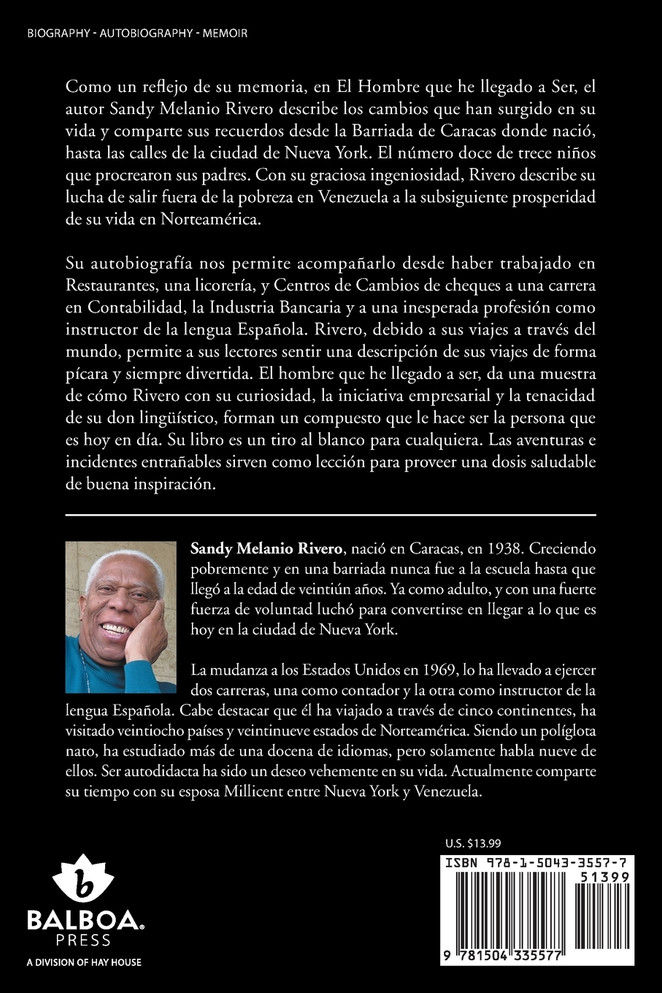 El Hombre que he llegado a ser
