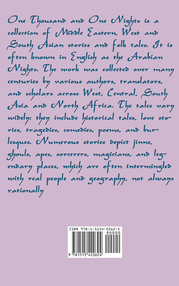 The Book of the Thousand Nights and One Night Volume 8