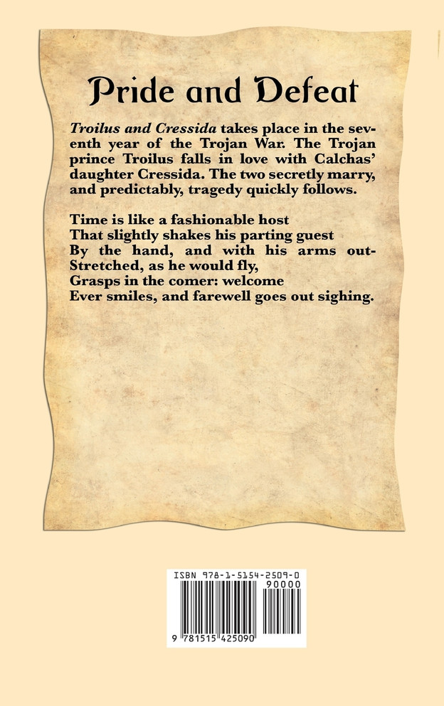 The History of Troilus and Cressida