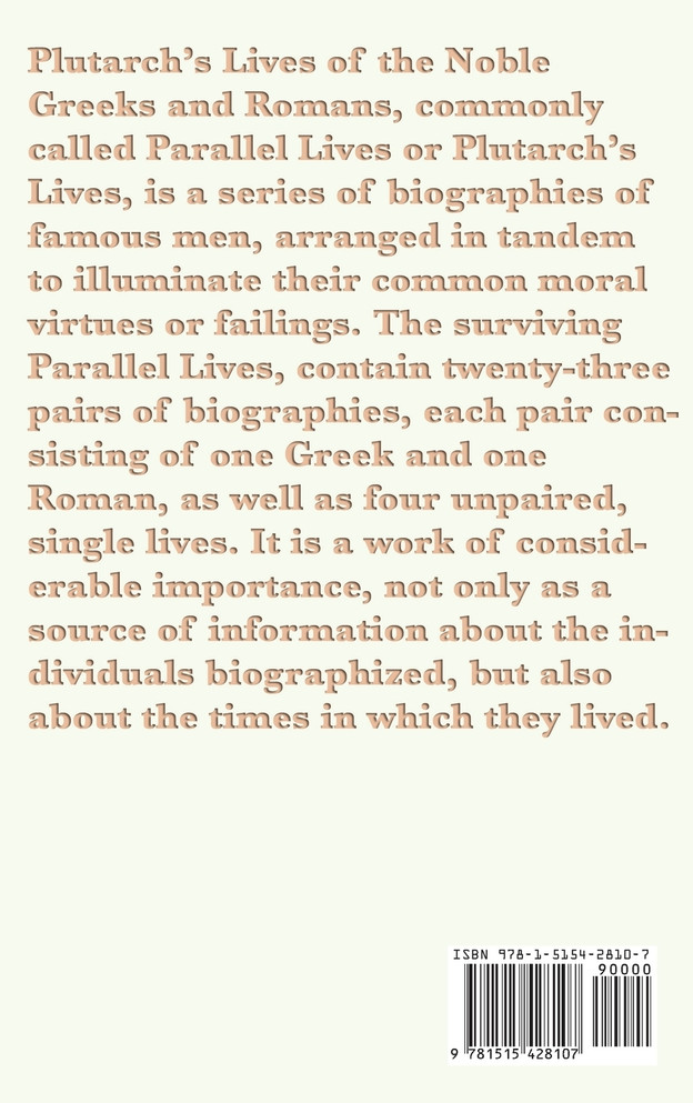 Plutarch's Lives Vol. 4