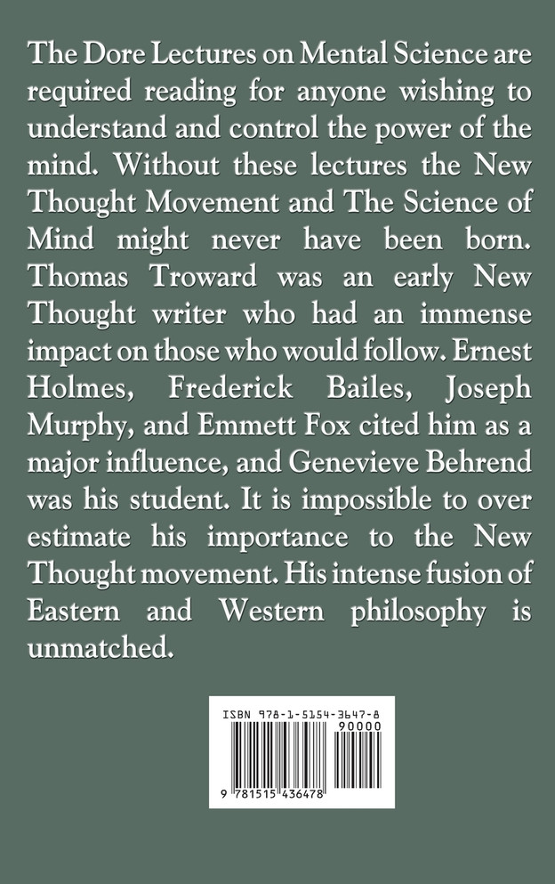 The Dore Lectures on Mental Science