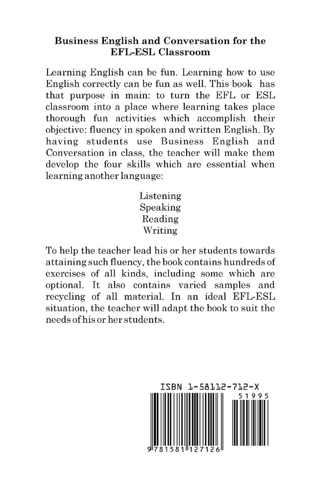 Business English and Conversation