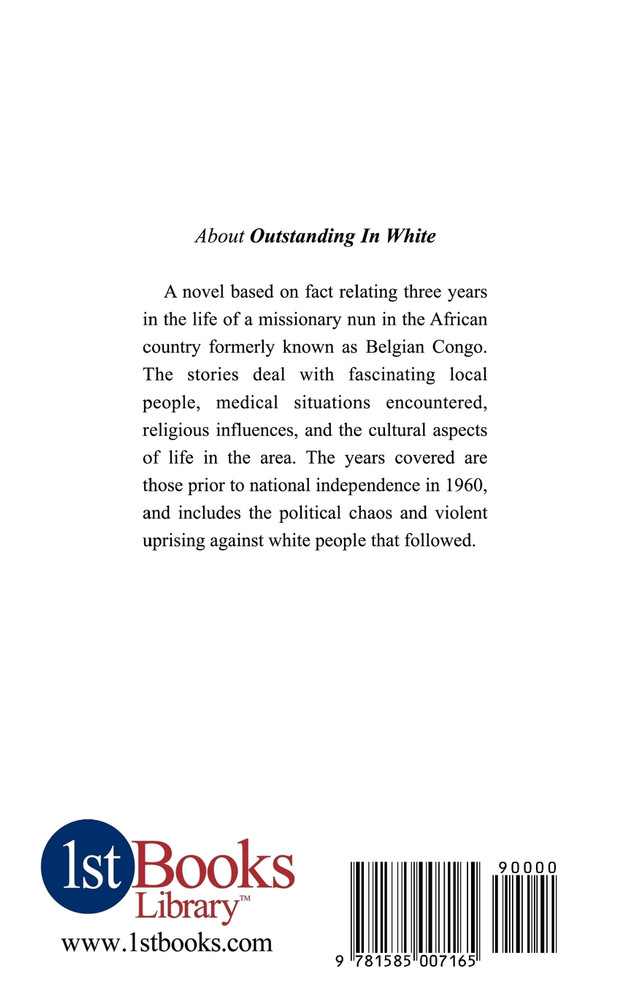 Outstanding in White