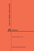 Code of Federal Regulations Title 23, Highways, 2017
