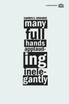 Many Full Hands Applauding Inelegantly