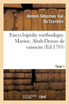 Encyclopédie méthodique. Marine. T. 1, Abab-Dessus de vaisseau