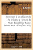 Souvenirs d'un officier du 13e de ligne à l'armée de Metz. Bataille de Saint-Privat, 18 août 1870