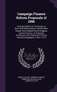 Campaign Finance Reform Proposals of 1996