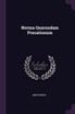 Norma Quarundam Precationum