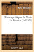 Oeuvres poétiques de Marie de Romieu