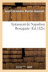 Testament de Napoléon Bonaparte