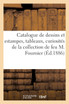 Catalogue de dessins et estampes, tableaux, curiosités, objets antiques et objets d'art