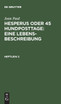 Hesperus oder 45 Hundposttage