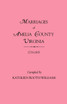 Marriages of Amelia County, Virginia 1735-1815