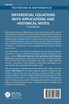 Differential Equations with Applications and Historical Notes