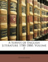 A Survey of English Literature 1780-1880, Volume 2