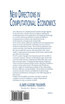 New Directions in Computational Economics